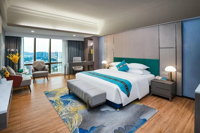 غرفة بزنس بسرير كوين، Gladden Hotel Jiangmen 2/2