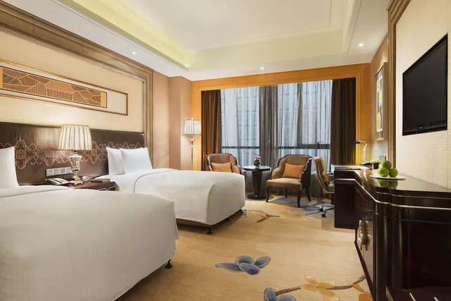 غرفة ديلوكس بسريرين منفصلين، Wanda Realm Harbin 2/3