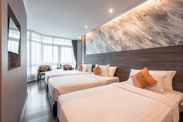 غرفة ديلوكس ثلاثية بثلاثة أسرّة، Siam Mandarina Hotel Formerly Grand Inn Come Hotel Suvarnabhumi Airport 2/4