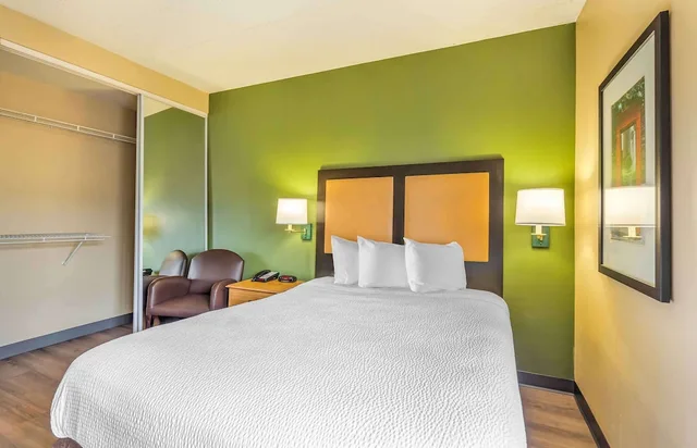 استوديو بسرير كوين، Extended Stay America - Chicago - Lombard - Oakbrook 1/6