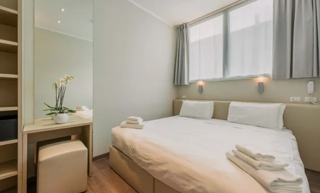 غرفة قياسية مفردة بسرير مزدوج، Spark by Hilton Milan Linate Airport 1/1