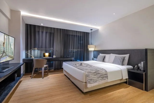 استوديو تنفيذي بسرير كوين، Citadines South Chengdu 3/10