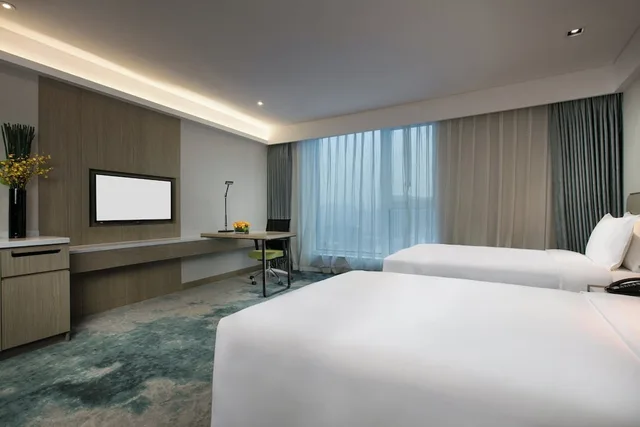 غرفة بريميوم بسريرين منفصلين، Holiday Inn Hangzhou Gongshu 2/9