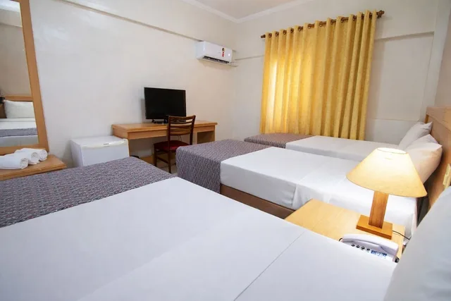غرفة تنفيذية ثلاثية بثلاثة أسرّة، Hotel Dan Inn Express Ribeirao Preto by Nacional Inn 4/10
