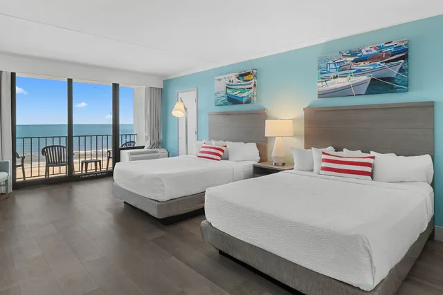 Schooner, Deluxe, Studio, 2 Double Beds, Ocean Front، Compass Cove Resort 2/3
