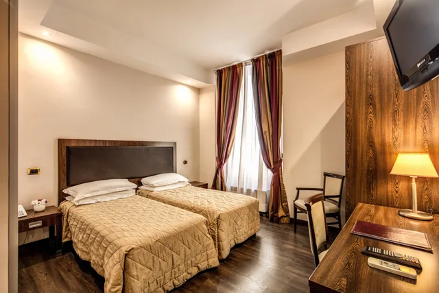 غرفة قياسية بسريرين منفصلين، Hotel Villafranca 3/7
