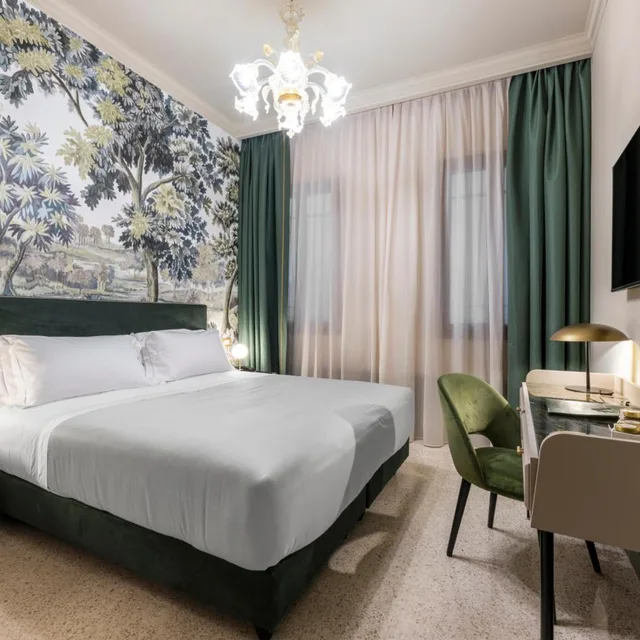 غرفة بسرير مزدوج أو سريرين منفصلين، Hotel Villa Viridia 4/10
