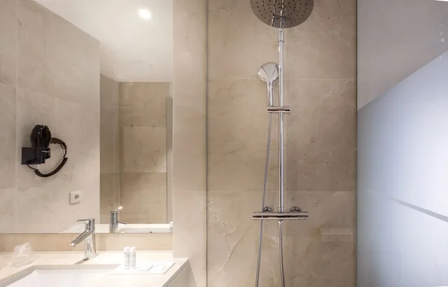 غرفة قياسية بسريرين منفصلين، Oporto Airport Business Hotel 4/5