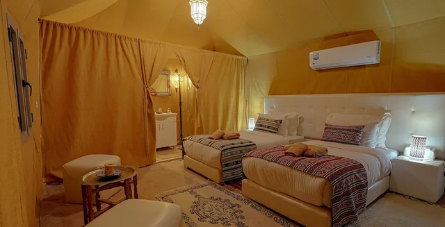 غرفة سوبيريور بسريرين منفصلين وسرير كينج وسرير كوين، Saharian Camp 5/10