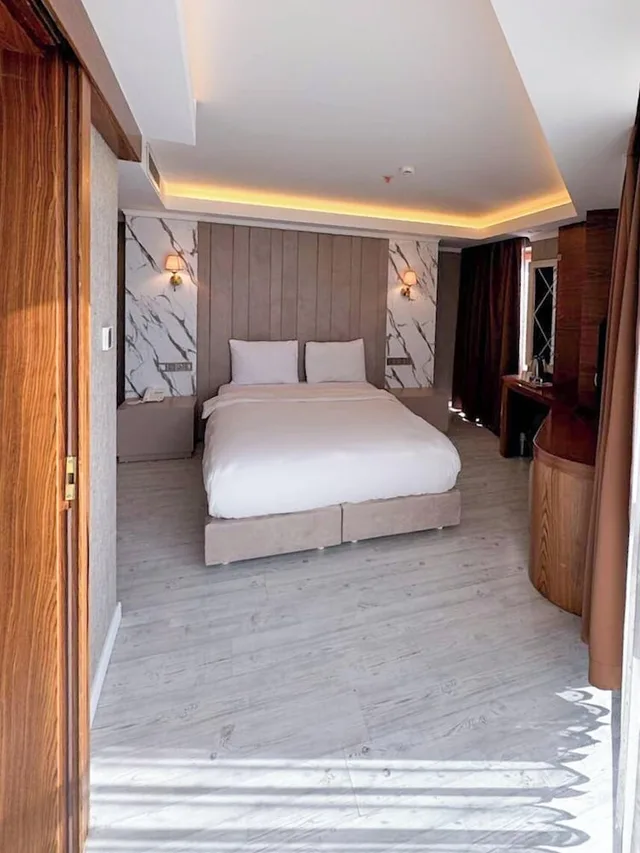 غرفة كومفورت بسرير مزدوج بإطلالة على المدينة بشرفة، Sultan City Hotel 5/7