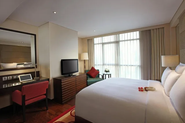 جناح بريميوم بإطلالة على المدينة بغرفة نوم واحدة، Marriott Executive Service Apartment Sathorn Vista 6/10
