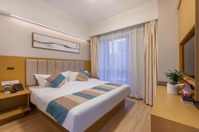 غرفة سوبيريور بسرير مزدوج، VX Wuxi Xinwu District Administrative Center Wanda Plaza Hotel 1/1