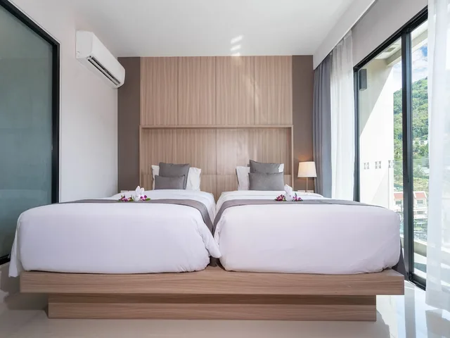 غرفة غراند ديلوكس بسرير فردي، Patong Bay Residence 4/10