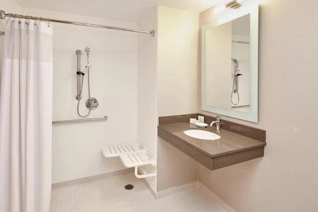 جناح بسريرين مزدوجين مع أريكة، Springhill Suites By Marriott Chicago Schaumburg 3/3
