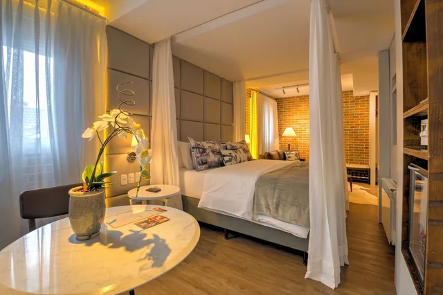 جناح استوديو كلاسيكي بسرير كينج، Cercano Hotel 1/2