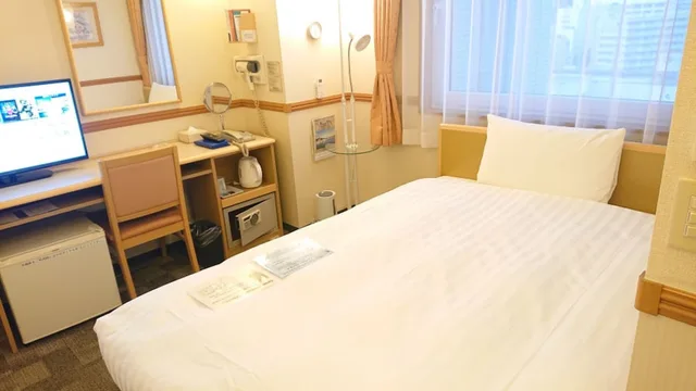 Economy, Single, Double Bed, Smoking, Toyoko Inn Himeji Eki Shinkansen Minami Guchi 1/2