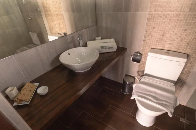 غرفة بريميير بشرفة، Terrace Green Hotel 10/10
