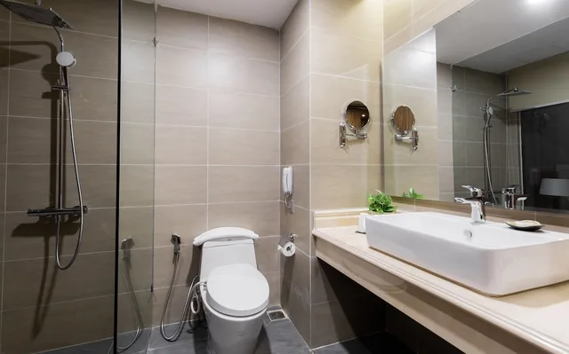 غرفة ديلوكس ثلاثية بثلاثة أسرّة، Muong Thanh Luxury Vien Trieu Hotel 4/5