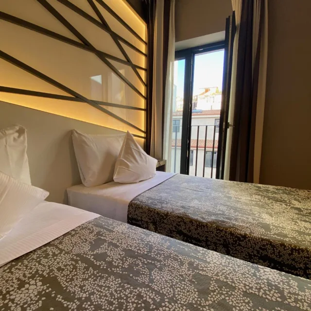 غرفة بسرير مزدوج أو سريرين منفصلين، Fortyfive Squared Hotel 2/6