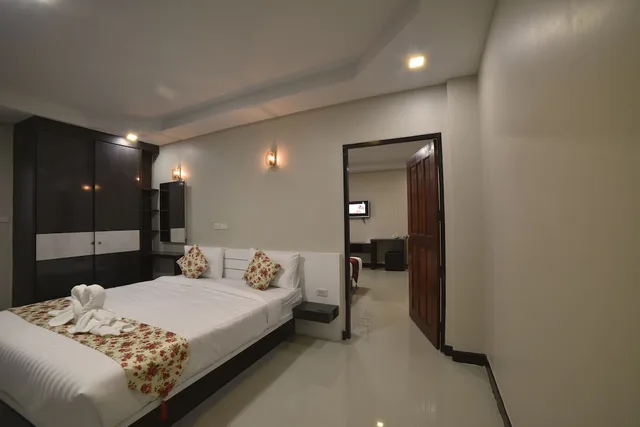 غرفة عائلية بسريرين مزدوجين، Gold Airport Suites 2/5