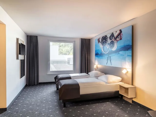 غرفة بسريرين منفصلين، B&b Hotel Villingen-schwenningen 1/5