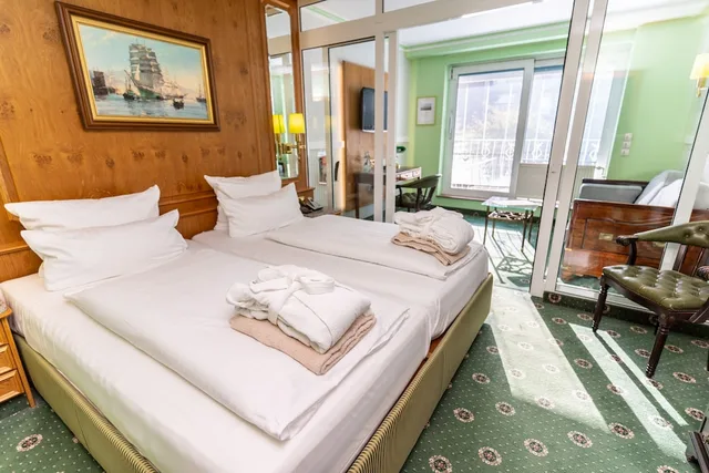 غرفة سوبيريور بسرير كينج، Hotel Strandperle 1/2