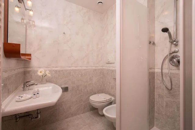 غرفة بسرير مزدوج، Best Western Blu Hotel Roma 3/3
