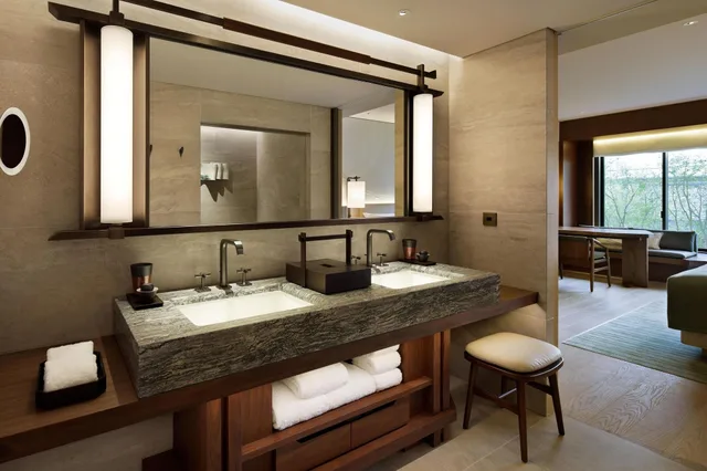 غرفة بسرير مزدوج بإطلالة، HOTEL THE MITSUI KYOTO, a Luxury Collection Hotel & Spa 10/10