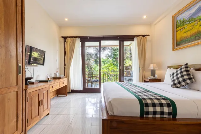 غرفة سوبيريور بسرير مزدوج، Meruhdani Boutique Hotel Ubud 8/10