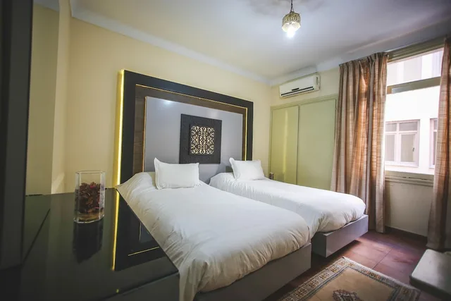 غرفة قياسية بسريرين منفصلين وسرير كوين، Hotel Bab Mansour 2/5