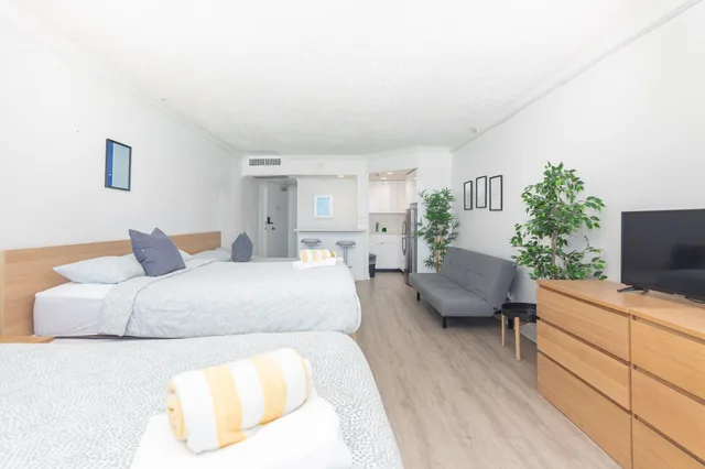 استوديو بسريرين كوين، Girasole Apartments 3/5