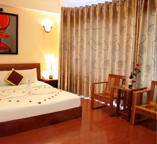 غرفة ديلوكس بسريرين مزدوجين، Thanh Binh Trade Union Hotel 1/4