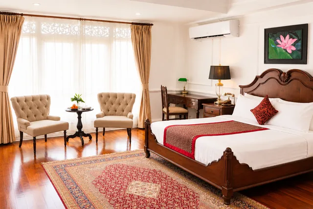 غرفة بريميير بسرير مزدوج أو سريرين منفصلين، Dhavara Boutique Hotel 1/2