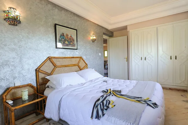 شقة حصرية بسريرين منفصلين وسريرين كينج بـ3 غرف نوم، In Club Palmeraie Resort 3/9