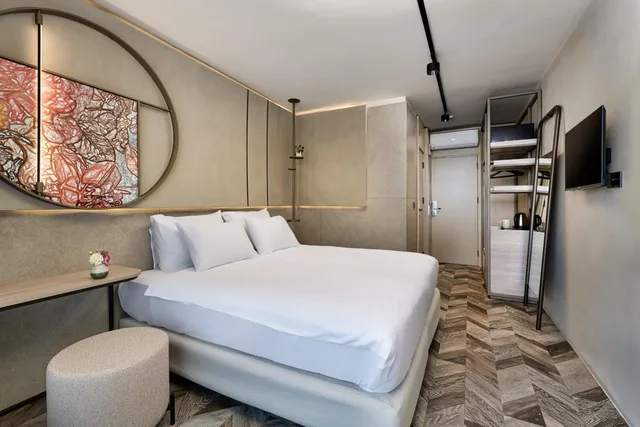 غرفة بسرير مزدوج أو سريرين منفصلين بشرفة، Alanya Buyuk Hotel 8/10