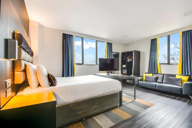 استوديو كبير، Roomzzz Nottingham City 1/1