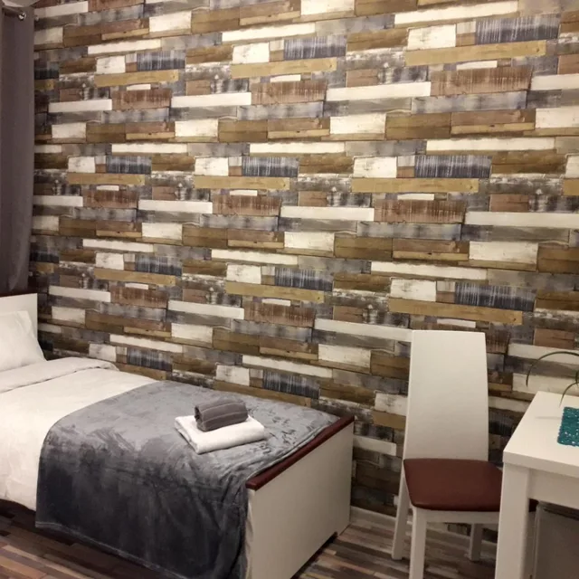 غرفة بسريرين منفصلين بحوض استحمام، Cracow Central Aparthotel 1/6
