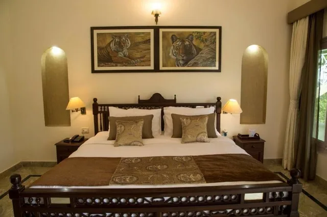 غرفة فاخرة بسرير مزدوج، TIGER DEN RESORT 2/2