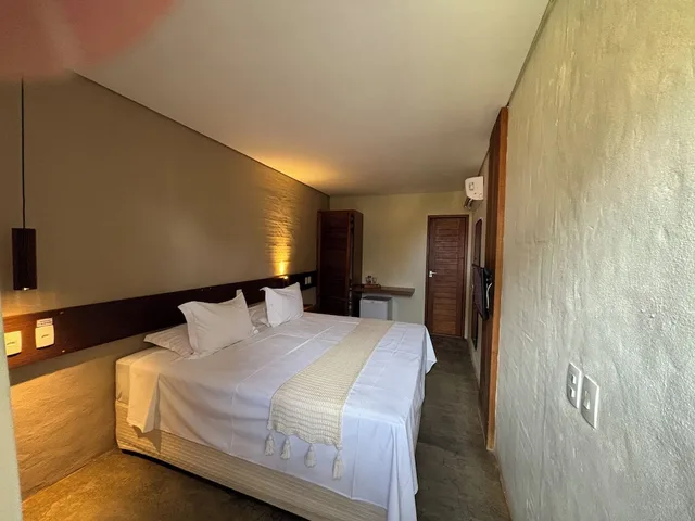 غرفة قياسية بسرير مزدوج بإطلالة على الحديقة، Hotel Da Pipa 6/10