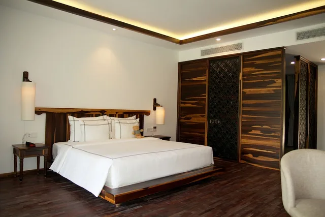 فيلا عائلية بسريرين كينج بإطلالة على البحر بغرفتي نوم، Alibu Resort 4/7