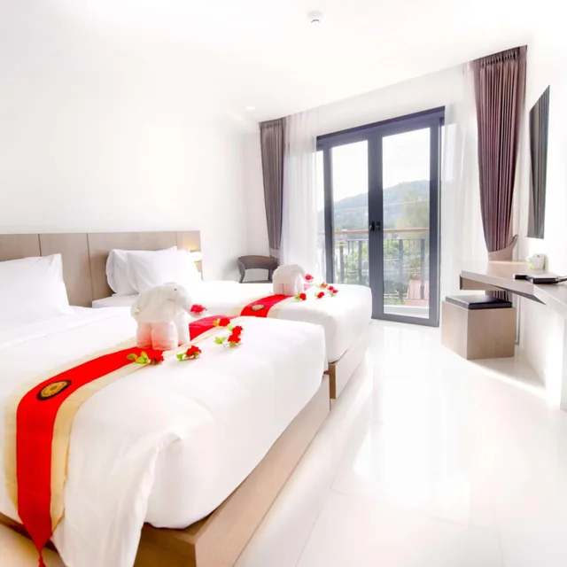 غرفة ديلوكس بسرير كينج، PHOENIX HOTEL KARON BEACH 2/10