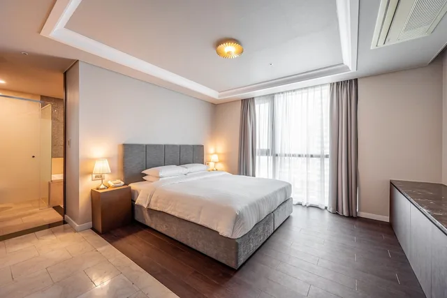 جناح عائلي بسرير كينج وسريرين منفصلين، Haeundae Centum Hotel 7/11
