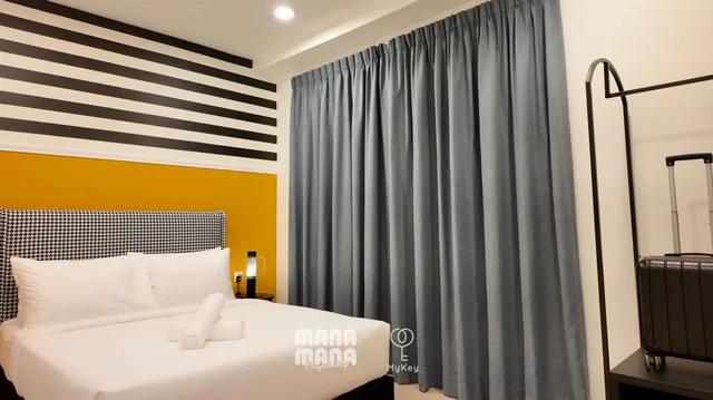 2 Bedrooms, Urban, Strip, Balcony، Stallionz by MyKey Global 1/3