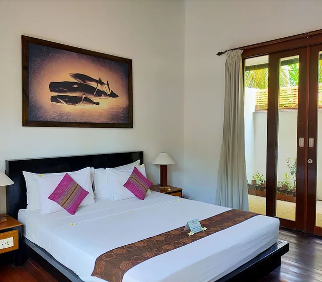 غرفة قياسية بسرير كينج بشرفة، The Trawangan Resort 3/10