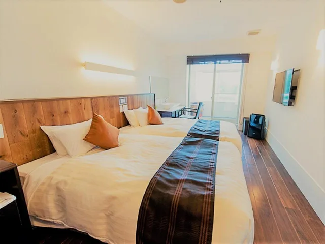 Loft, Superior, Twin Beds, Outdoor Bath، Livemax Resort Izu Shimoda 1/3