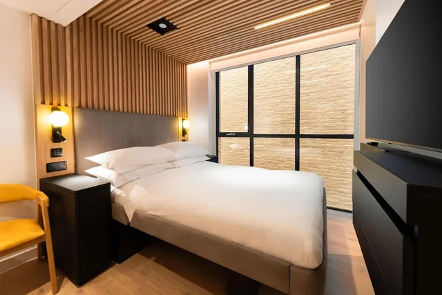 استوديو بسرير مزدوج، YOTELPAD London Stratford, Select by Hilton 1/2