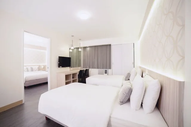 غرفة عائلية بسرير كوين وسريرين منفصلين، The Charter House 1/5