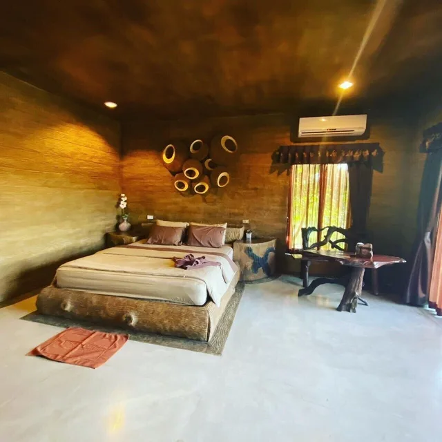 غرفة ديلوكس بسرير مزدوج، Timberland And Fruit Resort 5/10