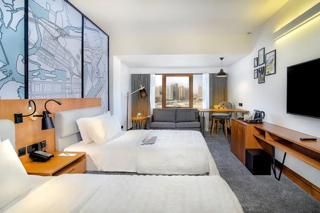 Deluxe, Twin Beds, Resort View, Balcony، Le Meridien Abu Dhabi 3/7