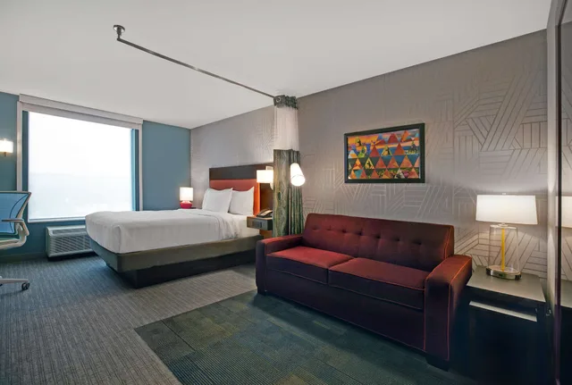 Studio, Queen Bed, Bay View، Home2 Suites By Hilton Asheville Airport 3/4